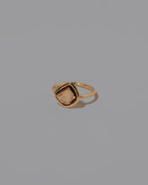 View from the side of the Gentle Ring on light color background.