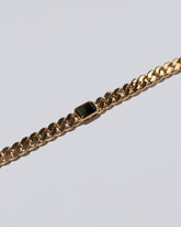 Closeup details of the Tenacity Bracelet on light color background.