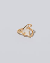 View from the side of the Cyllene Ring on light color background.