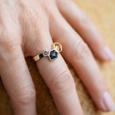 product_details::Spraybow Ring on model.