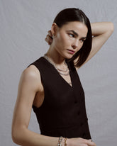 Styled image featuring CRZM jewelry on model.
