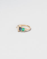 Woman House Ring on light color background.