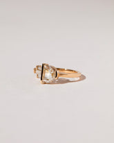 Heaven & Earth Ring on light color background.