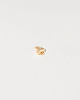 Button Mushroom Charm on light color background.