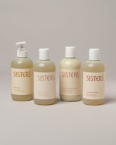 Sisters Body Gentle Body Wash on light color background.
