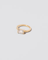 View from the side of the Notional Space Ring on light color background.