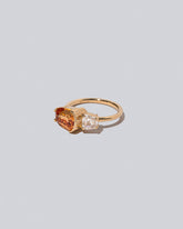 Product photo of Golden Poppy Ring on a light color background