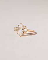 Love Ring on light color background.
