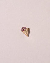 Sno Cone Charm - Sour Grape on light color background.
