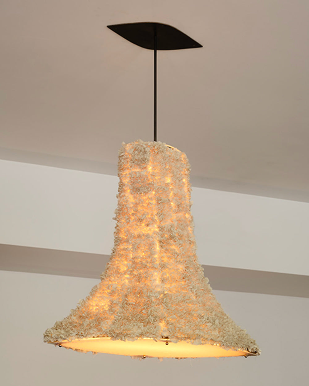 Image of the "Twiggy Pendant" by Alexis & Ginger, featured in the Body Language exhibition hosted by Mociun.