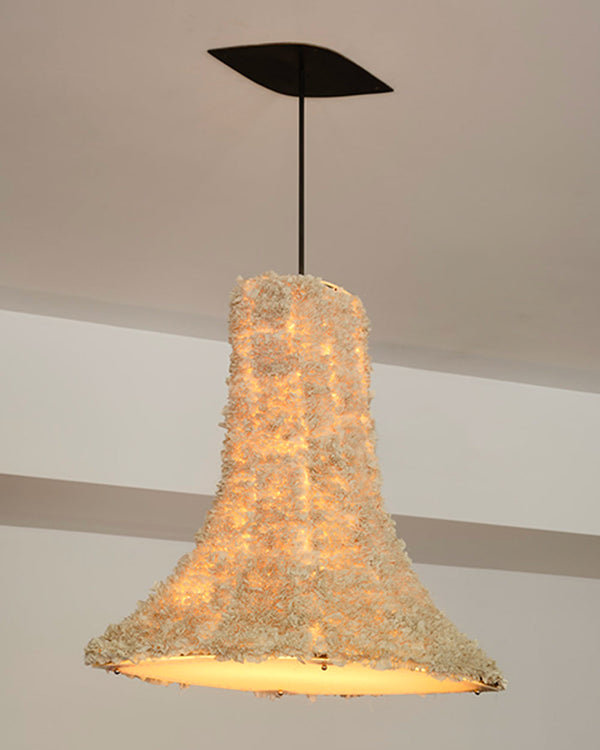 Image of the "Twiggy Pendant" by Alexis & Ginger, featured in the Body Language exhibition hosted by Mociun.