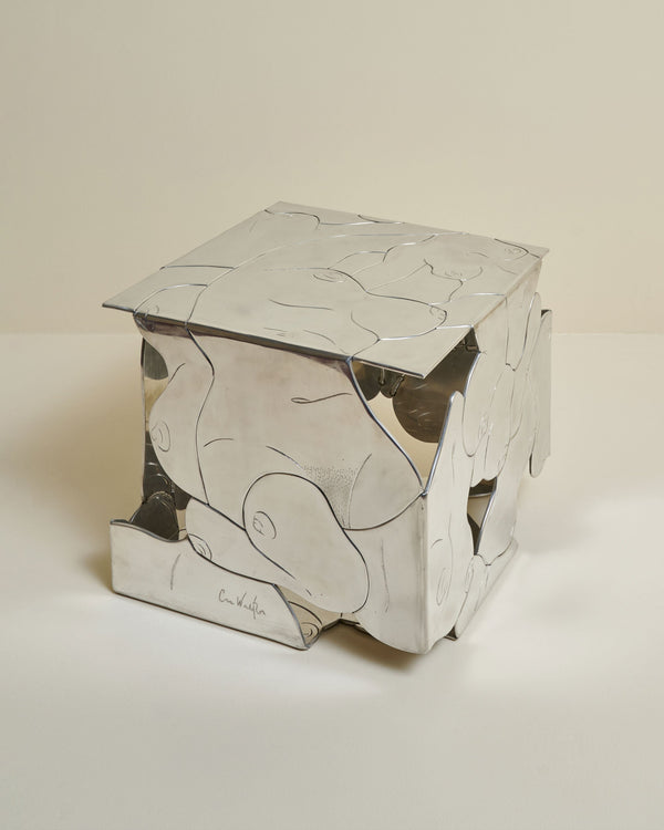 8. "Lourdes Cube Side Table" by Chris Wolston