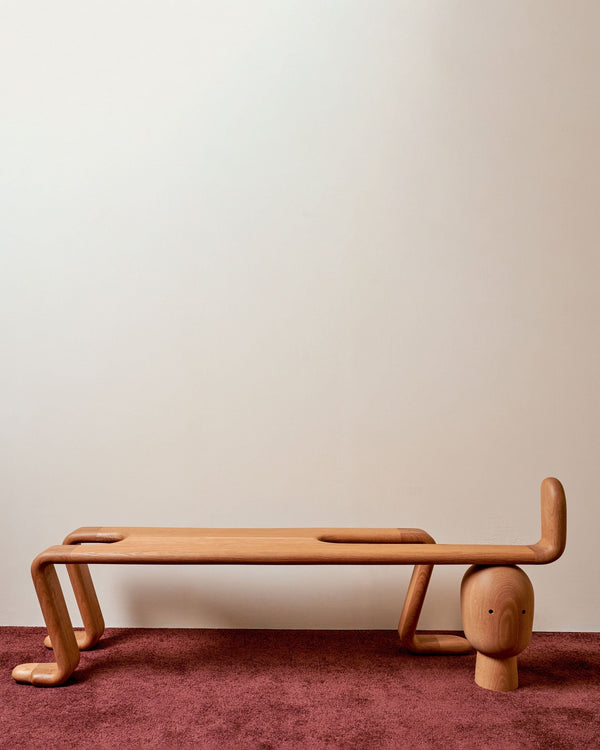 17. "Body Bench (Wilfredo)" by Pat Kim