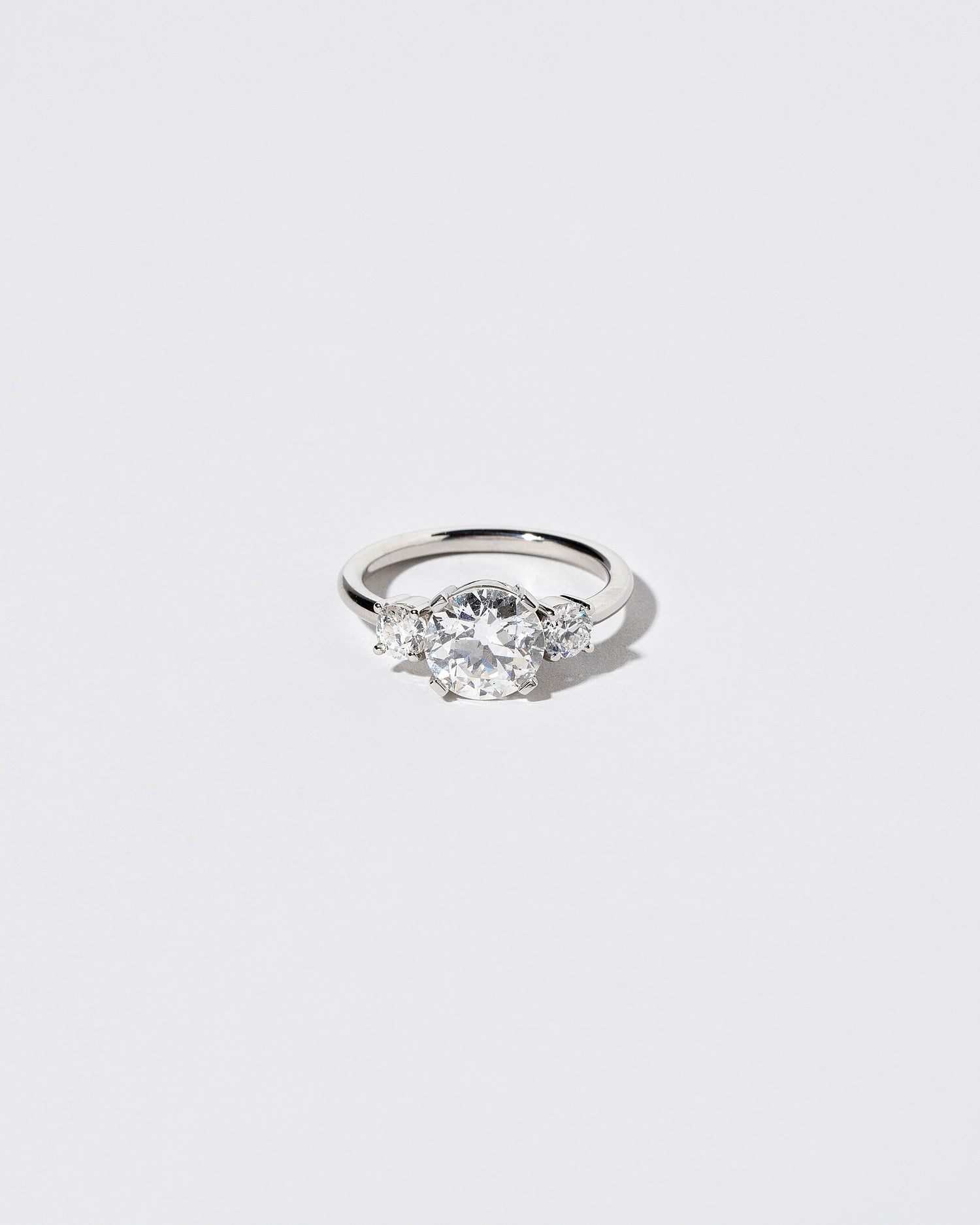 Old European Cut Diamond Ring front facing