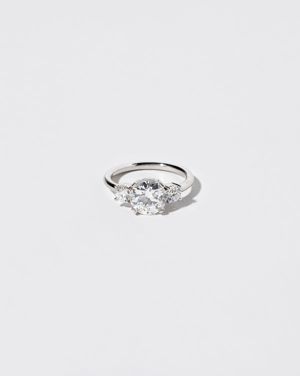 Old European Cut Diamond Ring front facing
