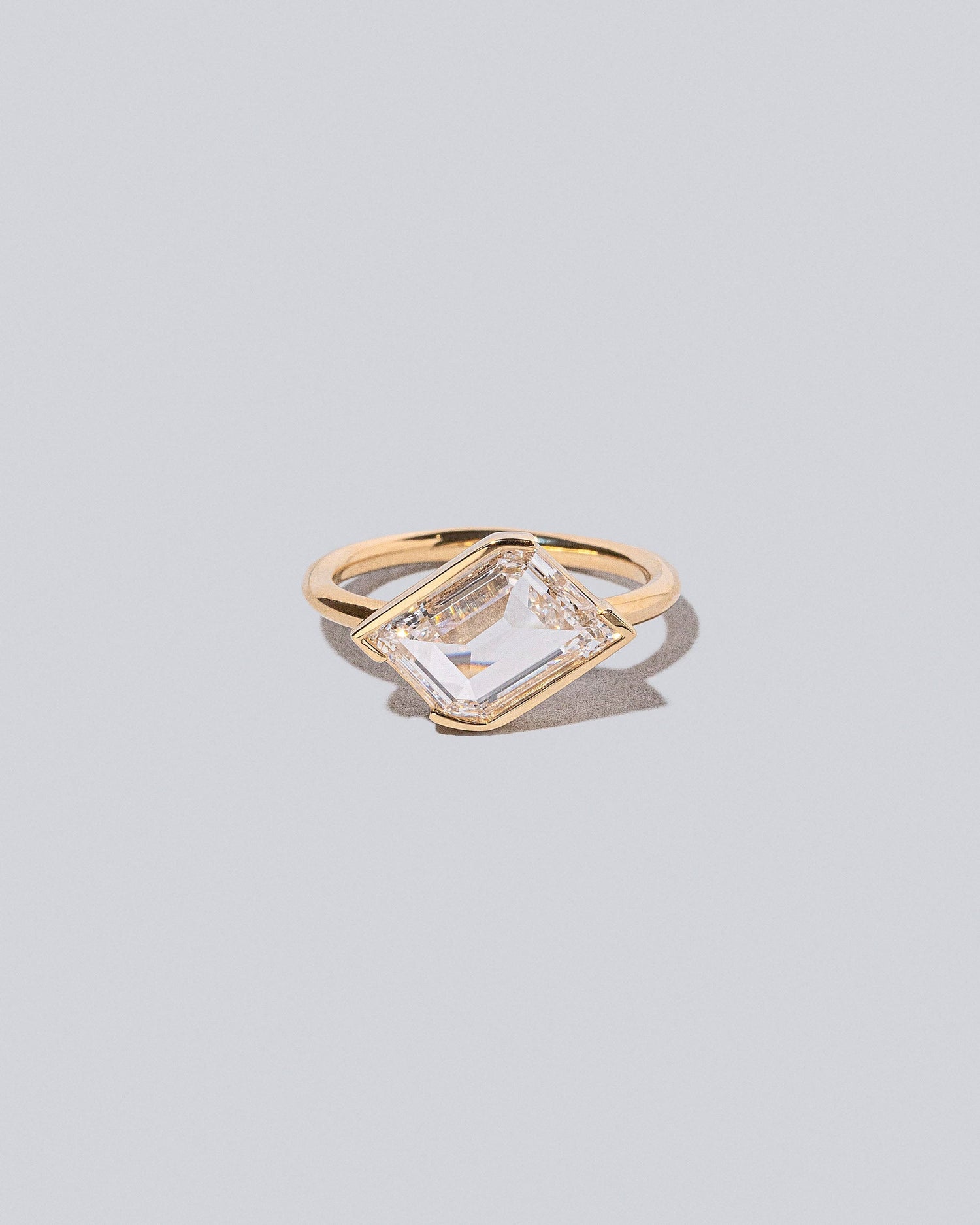 Rhomboid Diamond Ring