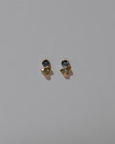 Ara Earrings on light color background.