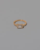Diamond Courtship Ring on light color background.