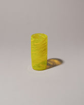 Sirius Glassworks Pure Sunshine Tumbler on on light color background.