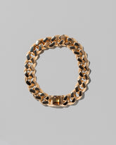 Identity Chain Bicolor Chrysoberyl Bracelet 001 on light color background.