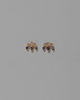 Cassiopea Earrings on light color background.