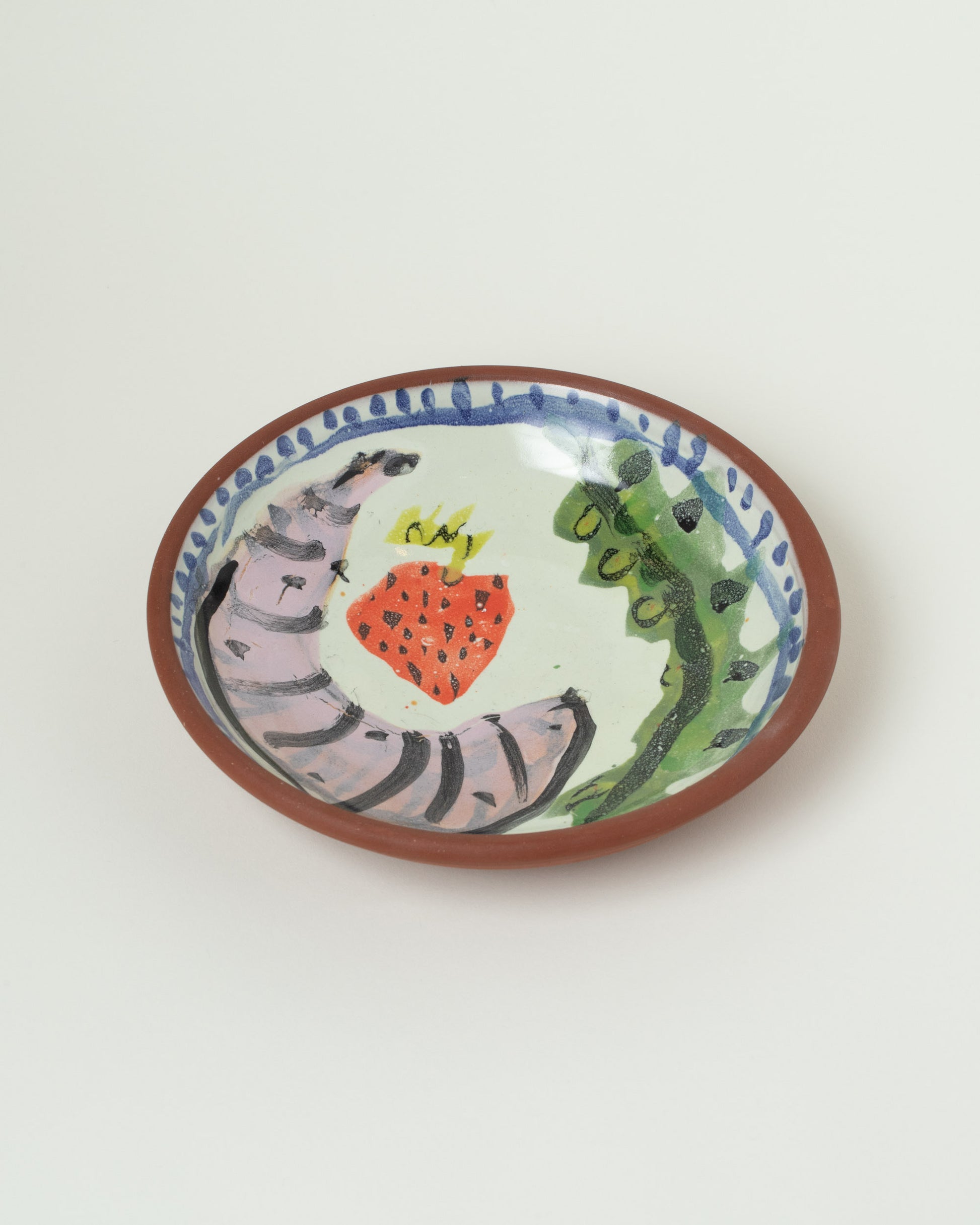 Maggie Boyd Nine Clay Story Side Bowl on light color background.