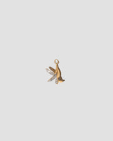 Banana Peel Charm on light color background.