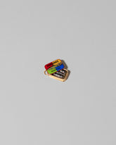 Sardine Can Charm on light color background.