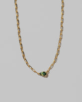 Closeup details of the Northern Lights Necklace 003 on light color background.