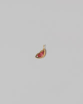 Pink Lover's Kiss Charm on light color background.