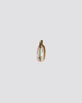 October Birthstone Pearl Pendant With Opal on light color background.