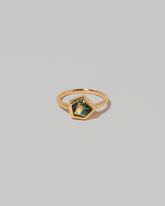 Geyser Bicolor Sapphire Ring 004 on light color background.