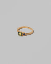 View from the side of the Dianthus Ring on light color background.