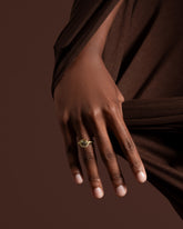 Entwine Ring on model.