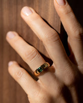 Archway Ring on model.