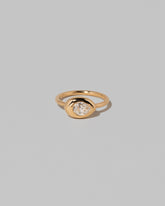 Diamond Align Ring on light color background.