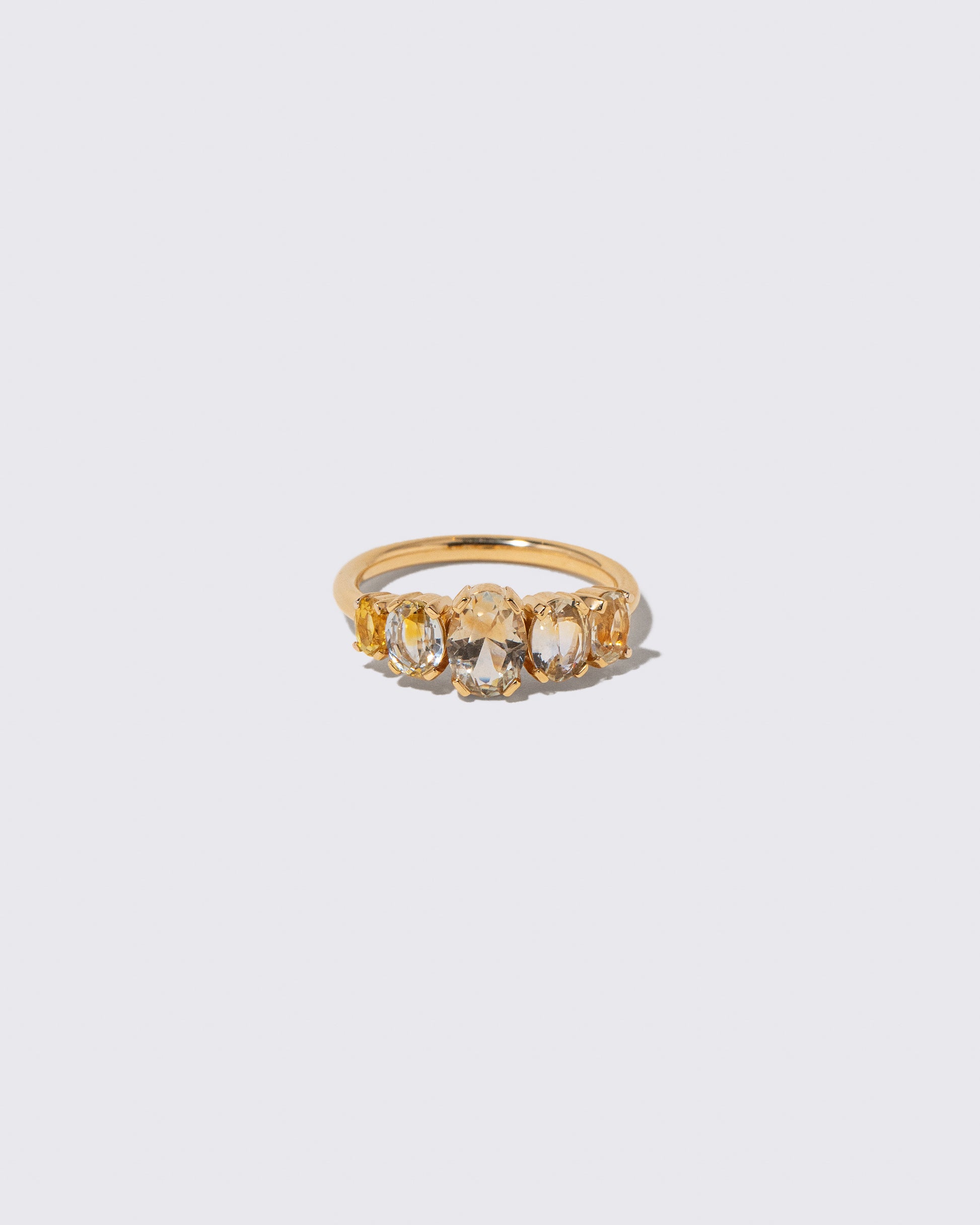 Droplet Ring on light color background.