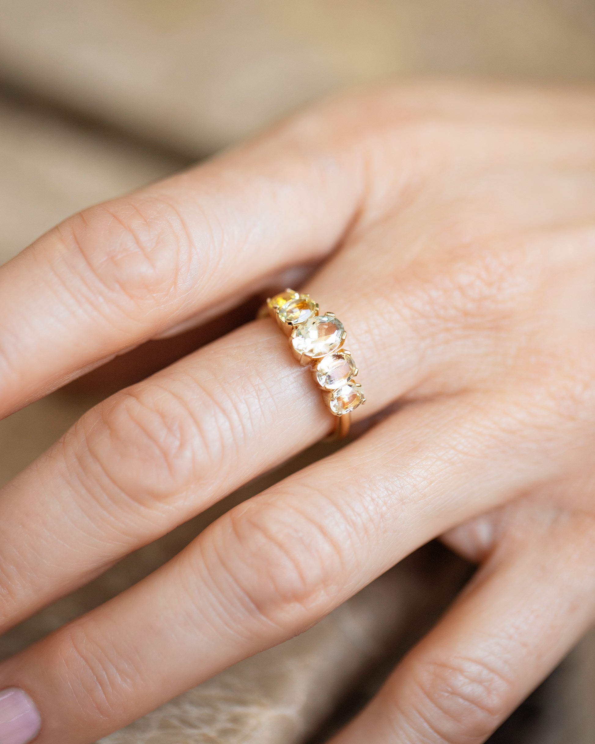 Droplet Ring on model.