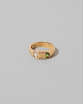 Half Moon Ring on light color background.