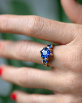 Hyacinthella Ring on model.