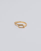 Soutenu Ring on light color background.