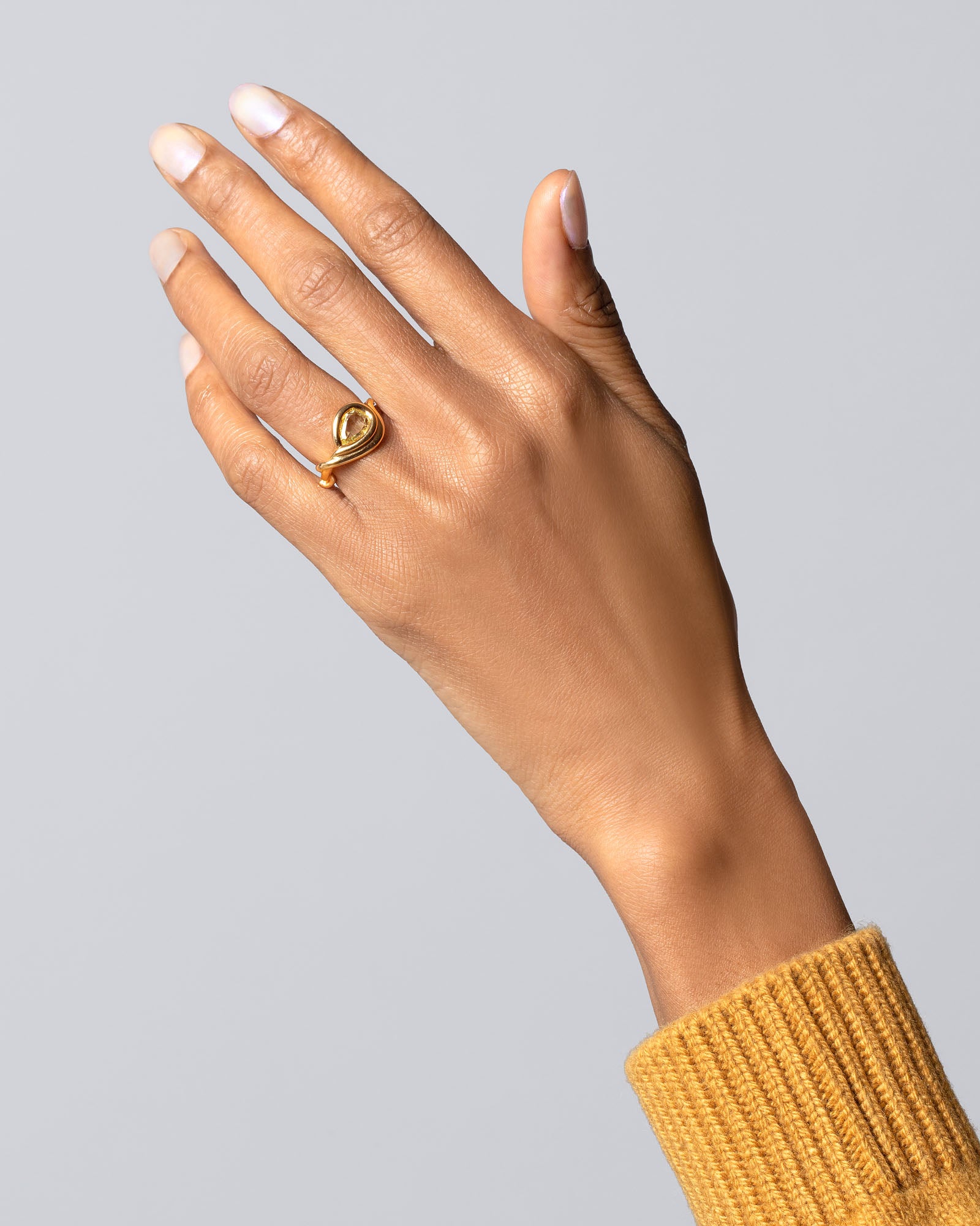 Wrap It Ring on model.