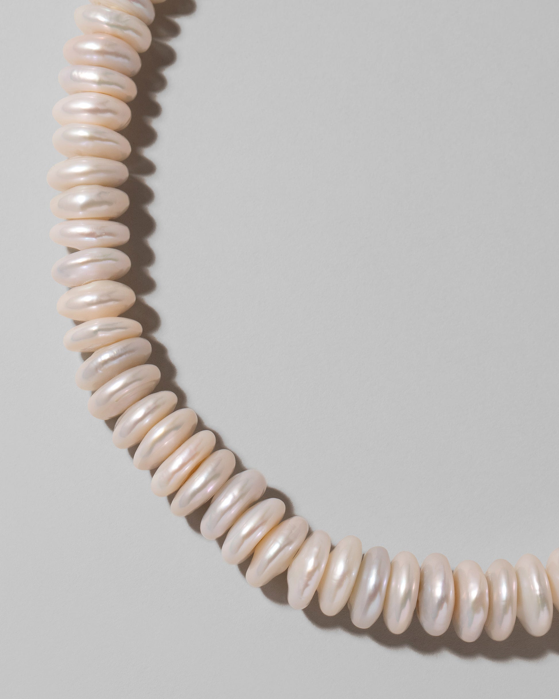 image of the Button Pearl Choker Necklace.