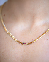 Kindred Necklace on model.