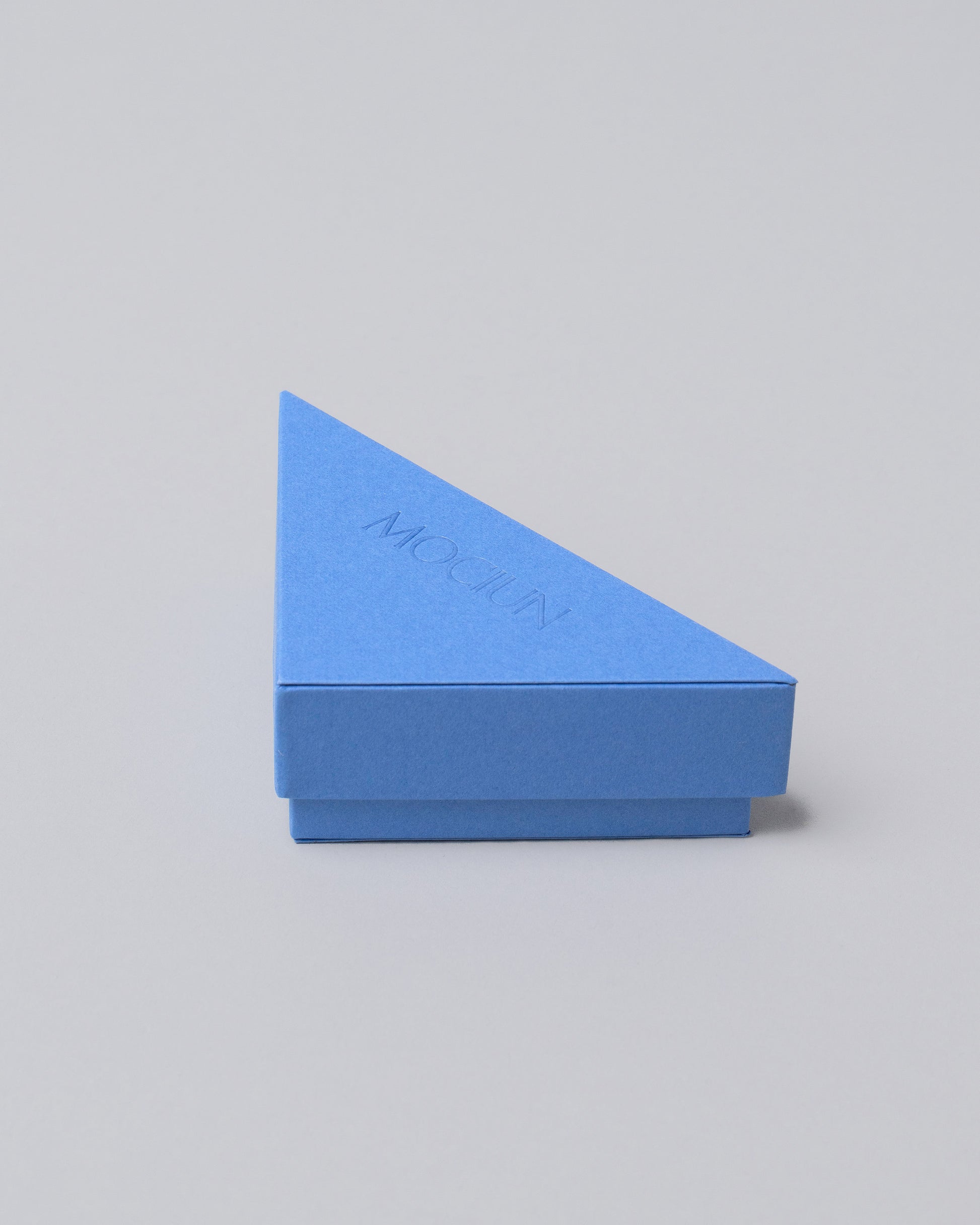 Blue Standard Box on light color background.