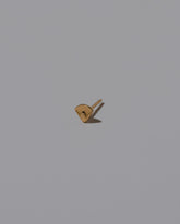 Lotus Blossom Stud Earring Single on light color background.