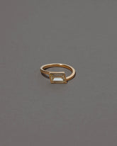 Jocundity Ring on grey color background.