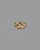Serene Ring on light color background.