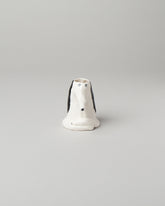 Eleonor Boström Dog Head Vase on light color background.