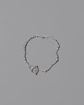 CRZM Sterling Silver Foothill Bracelet on light color background.